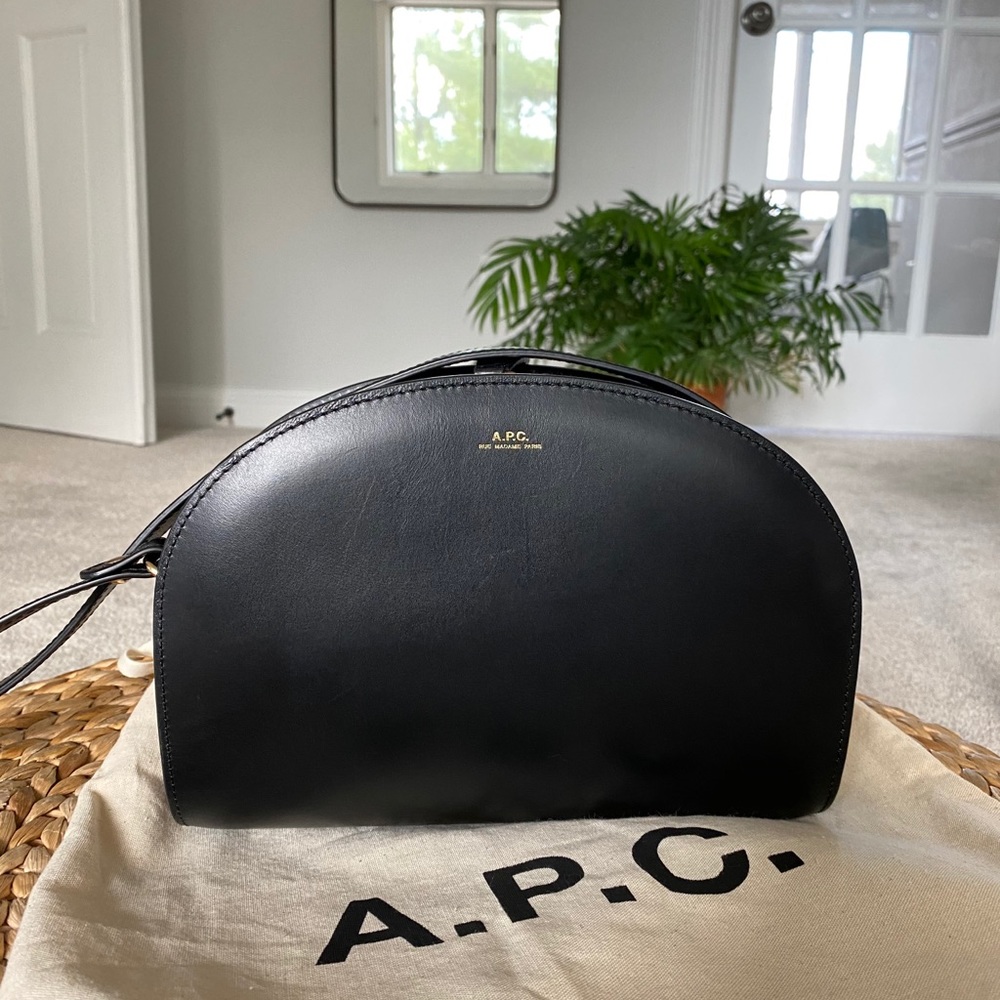A.P.C half moon bag